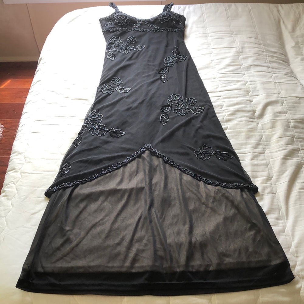 Black formal dress